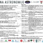Program 10 dana Astronomije