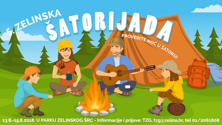 Napustili ste plaže? Ponesite šator i dođite u Zelinu