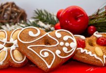 Bečki medenjaci, ukras božićnog stola